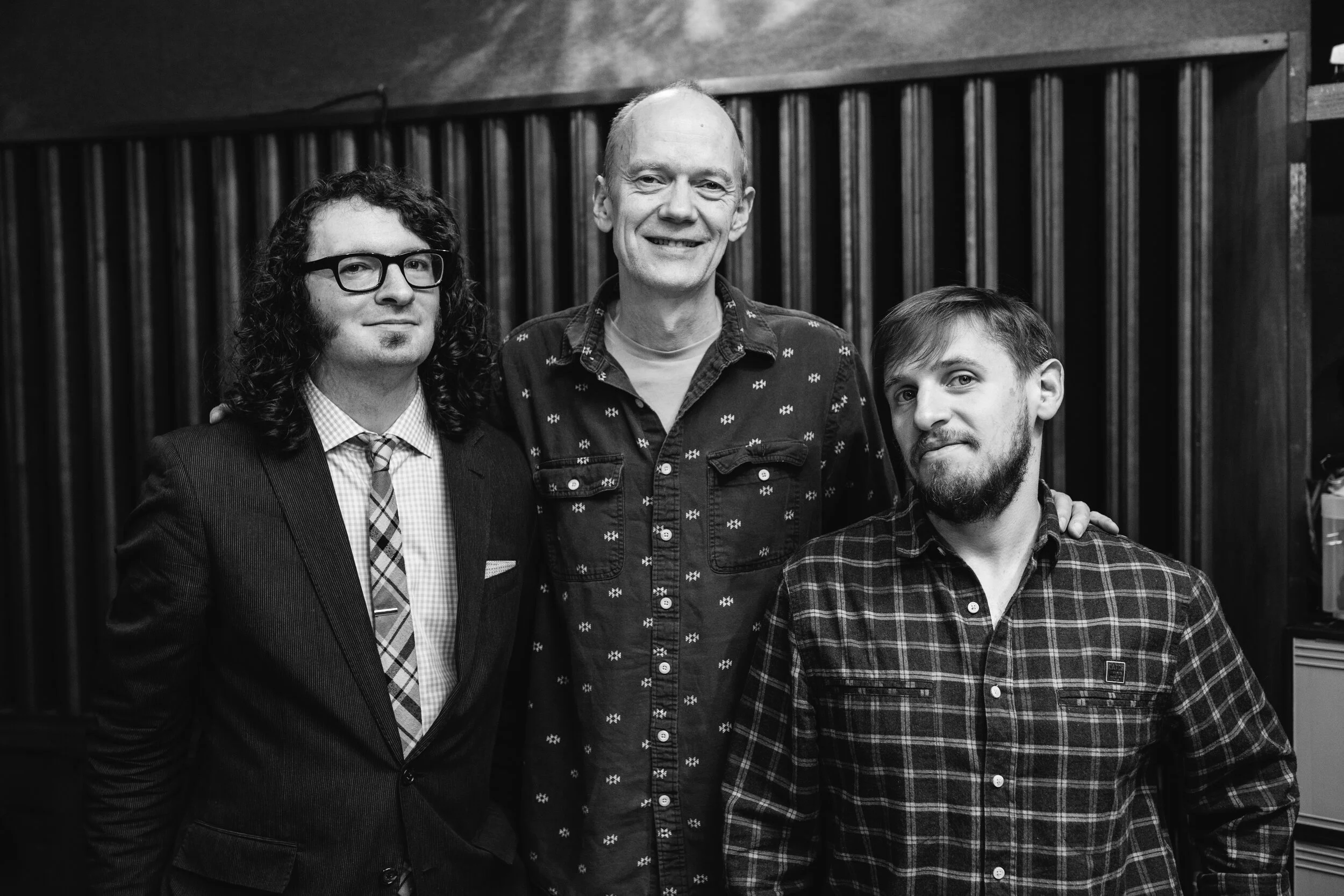 Jacob Sacks, Hank Roberts, and Vinnie Sperrazza recording together