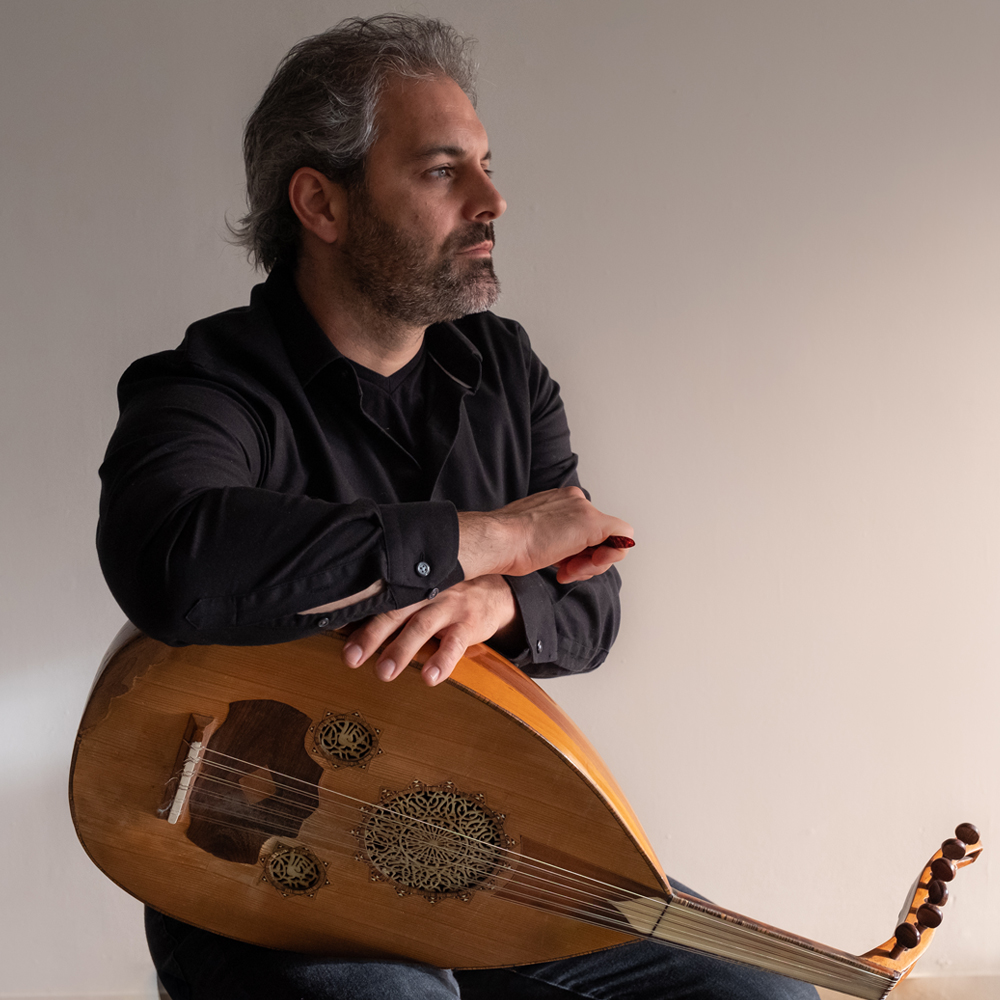 Gordon Grdina (Oud, Guitar and compositions) with Mark Helias, Mark Feldman, Tom Rainey, and Hank Roberts at Cornelia St Cafe in Manhattan