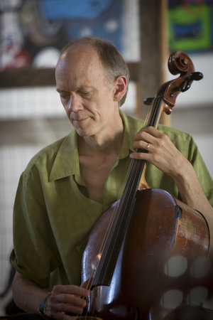Hank Roberts Solo at The Fingerlakes Grassroots Festival of Music and Dance in Trumansburg NY