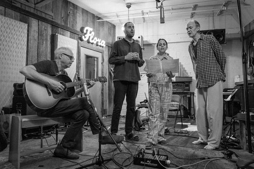 Bill frisell’s HARMONY at the jazz standard in Manhattan, NY with Petra Haden, Luke Bergman, and Hank Roberts