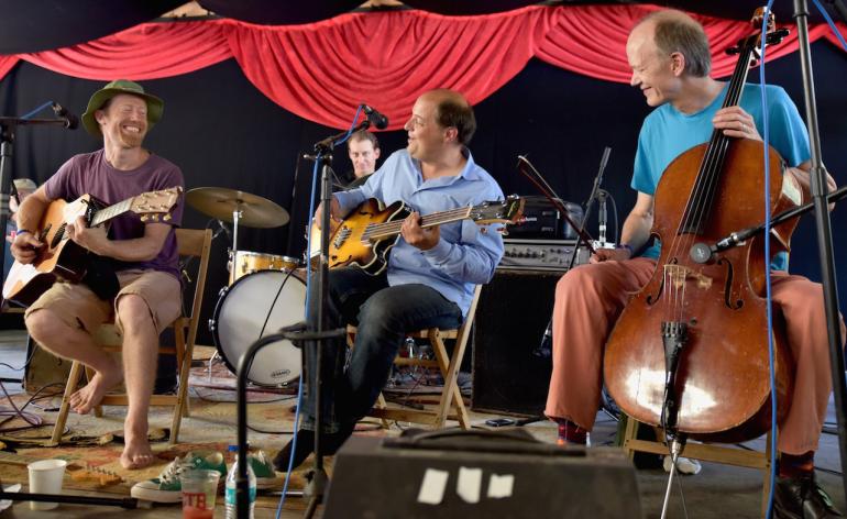 Jeb Puryear and Friends at The Fingerlakes Grassoots Festival of Music and Dance in Trumansburg NY