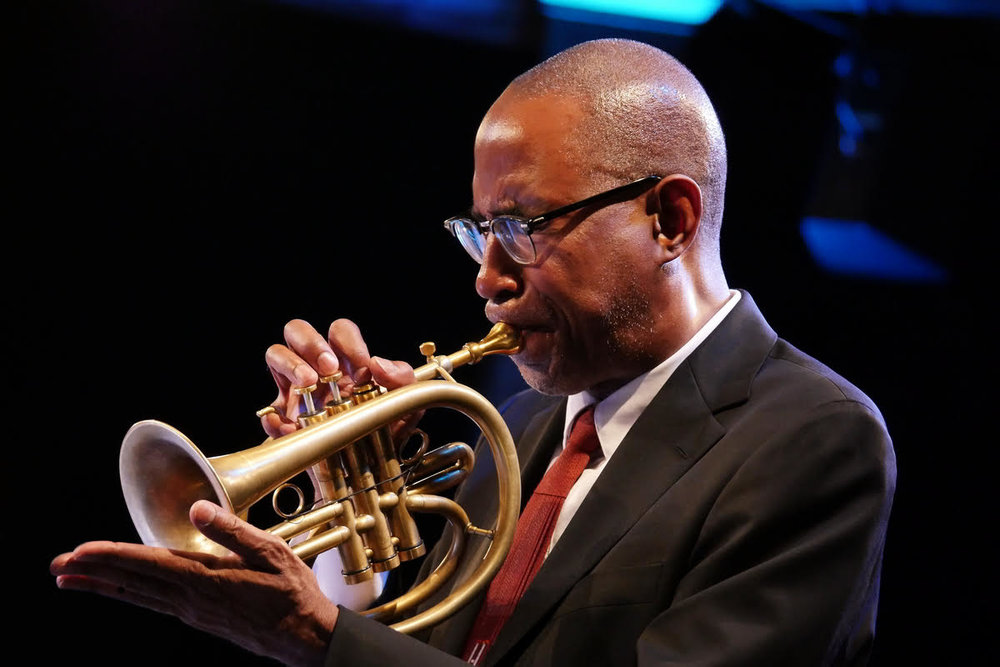 RON MILES atISJAC Jazz Composers’ Symposium at the University of Northern Colorado, Greeley, CO – WITH BILL FRISELL, CARLA KIHLSTEDT, RUDY ROYSTON AND HANK ROBERTS