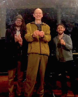 Hank roberts trio with jacob sacks and vinnie sperrazza at The owl in Brooklyn