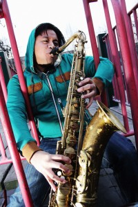Jon Irabagon at the Stone in Manhattan with Hank Roberts and others
