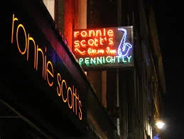 Outside Ronnie Scott's Club